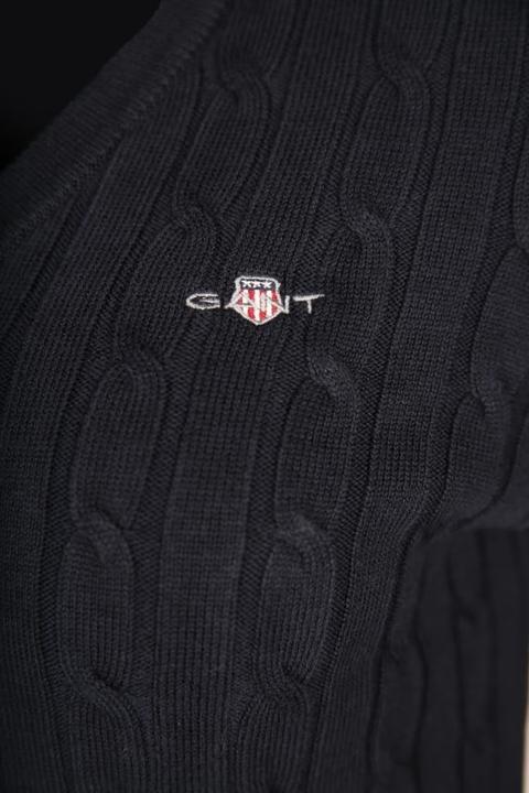 Image du produit GANT Stretch Cotton Cable V-Neck (M)