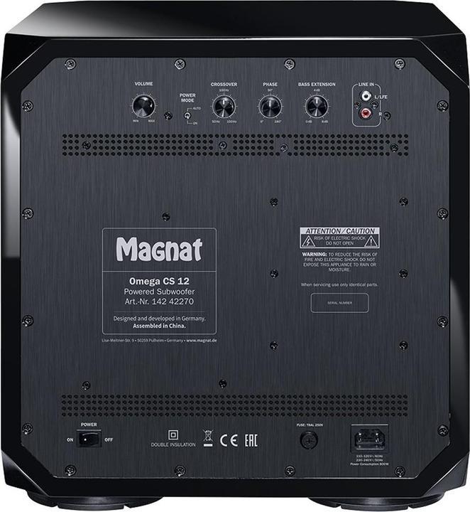 Image du produit Magnat Omega Cs12 Satin (1 pièce, 1100 W)
