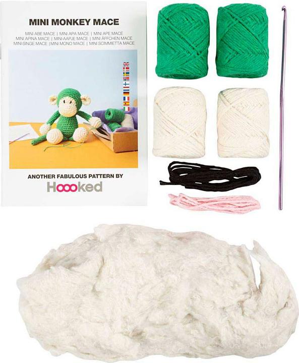 Actual product image Creativ Company Bastelset Amigurumi, Affe