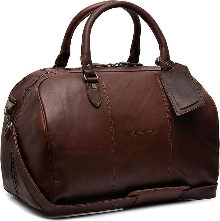 Chesterfield Leren Reistas / Weekendtas Liam - 35 litres - Bruin (35 l)