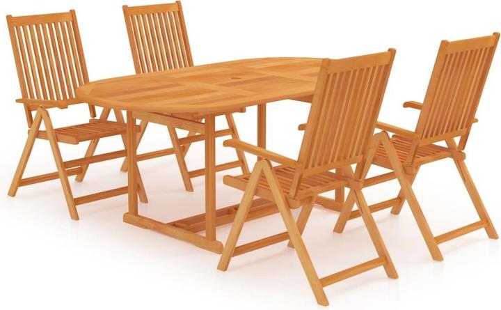 Produktbild vidaXL Garten-Essgruppe (150 x 90 x 75 cm)