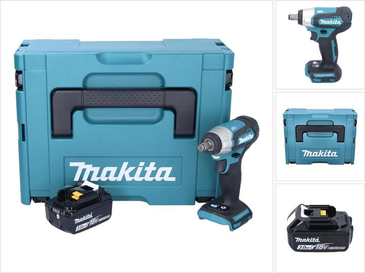 Produktbild Makita DTW 181 F1J Akku Schlagschrauber 18V 1/2" Brushless + Makpac + 1x Akku 3,0Ah - ohne Ladegerät