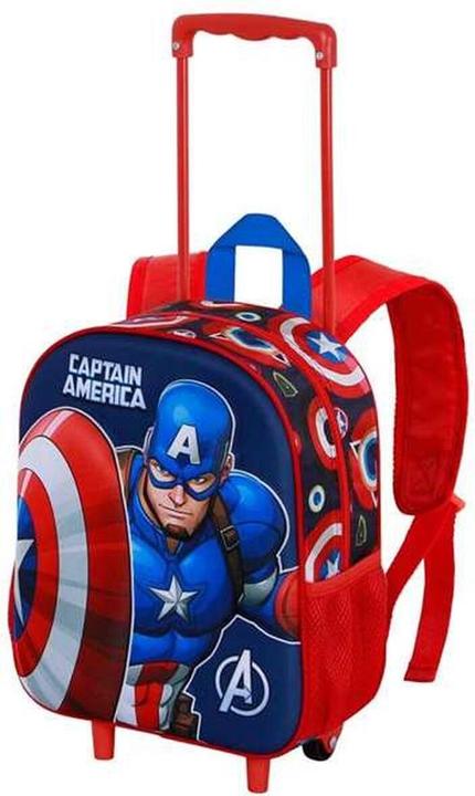 Produktbild Karactermania Small 3D Backpack with Wheels Patriot (7 l)