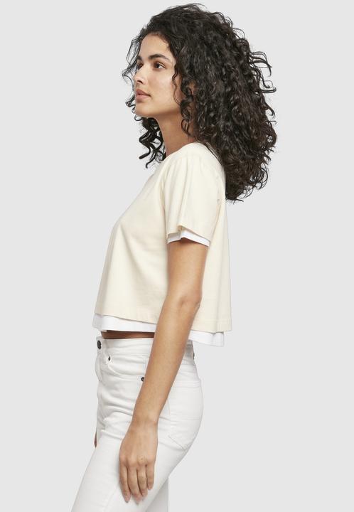 Produktbild Urban Classics Ladies Full Double Layered Tee (L)