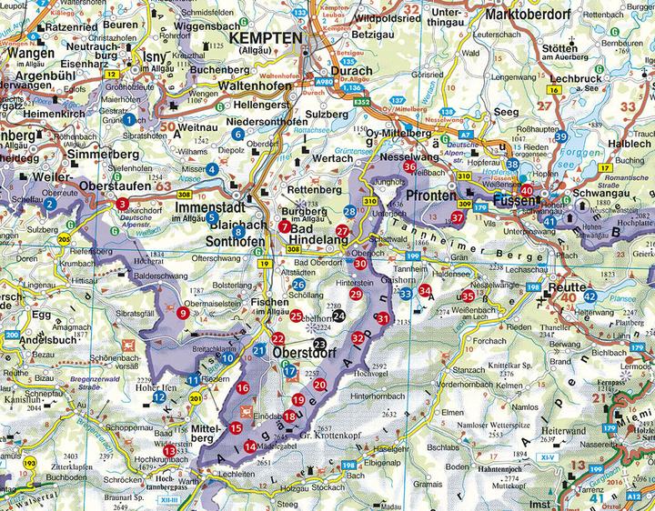 Produktbild Wandern am Wasser Allgäu mit Kleinwalsertal und Tannheimer Tal (Deutsch, Franziska Baumann, 2016)