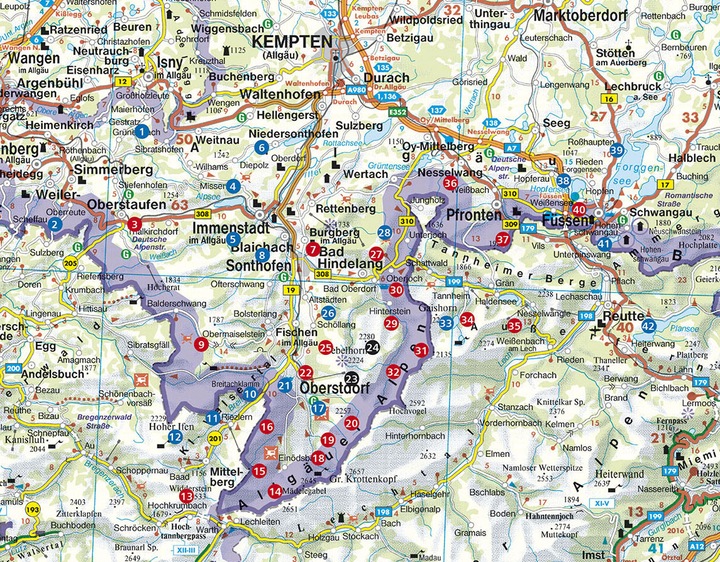 Produktbild Wandern am Wasser Allgäu mit Kleinwalsertal und Tannheimer Tal (Deutsch, Franziska Baumann, 2016)
