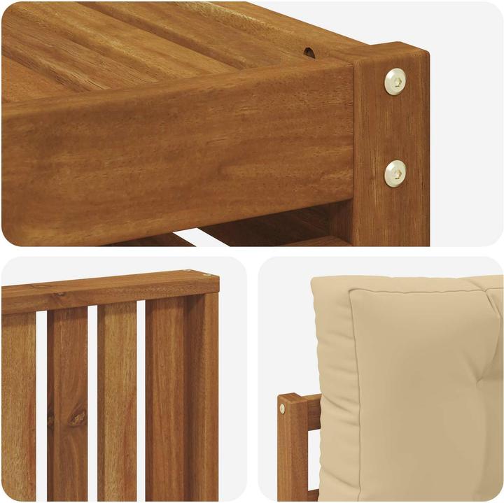 Produktbild vidaXL Outdoor-Sofa