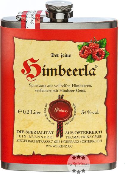 Produktbild Prinz Flachmann Himbeerla 0,2l