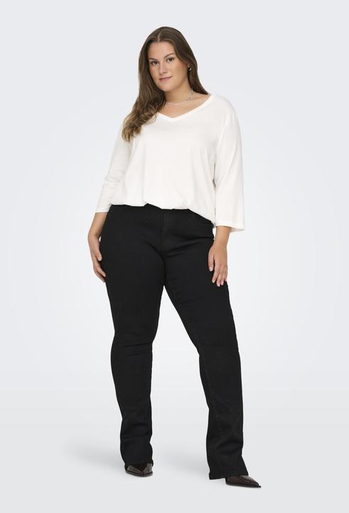Actual product image Only Curvy CARSally High Waist Flared Jeans (W52/L32)
