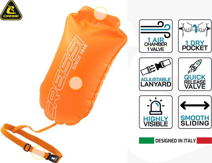 Produktbild Cressi Glide Schwimmboje