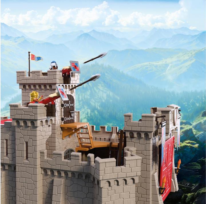 Actual product image Playmobil XXL knight's castle with drawbridge (72112, Playmobil Knight Rider)