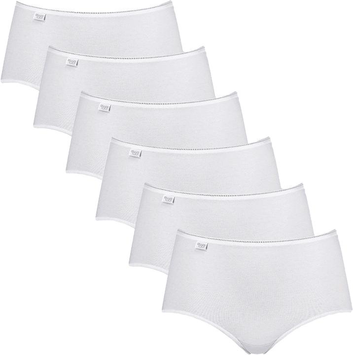 Immagine prodotto Sloggi Confezione da 6 slip midi in cotone 24/7 (52, 6XL, confezione da 6)