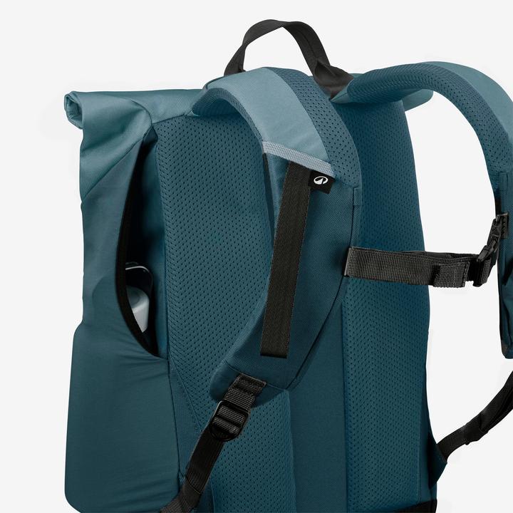 Produktbild Quechua Wanderrucksack Rolltop - NH500 Escape 16 l + 4 blau (21 l)