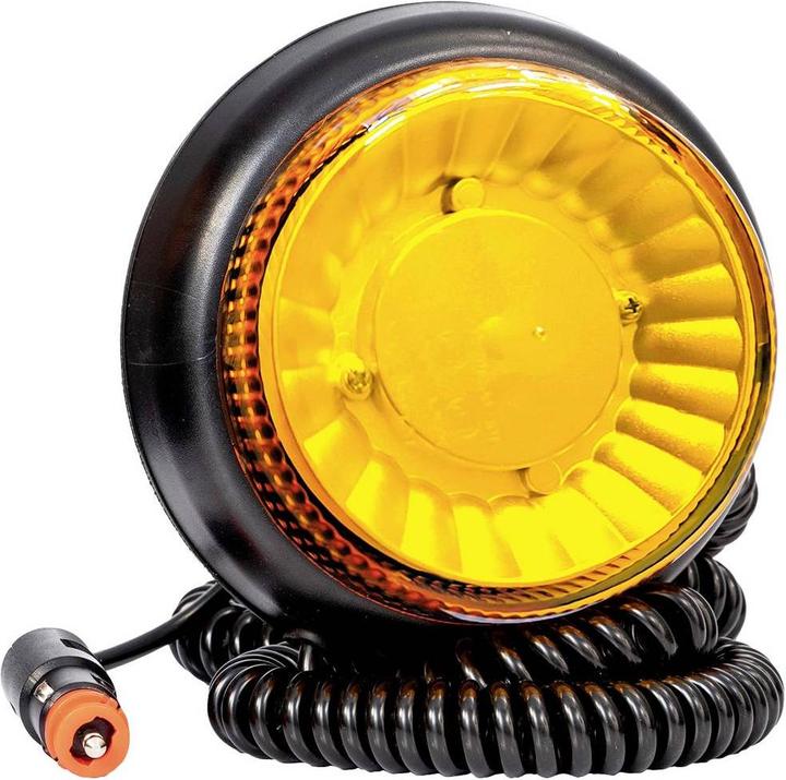 Actual product image Fristom Rotating beacon Double flash Magnetic base