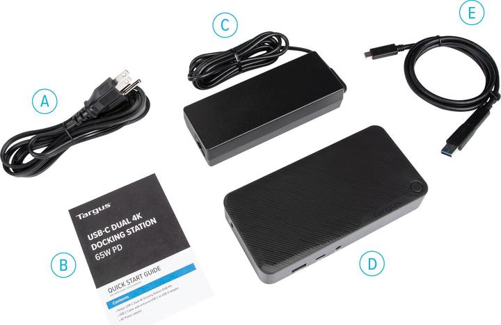 Actual product image Targus DOCK310EUZ (USB-C, 9 ports)