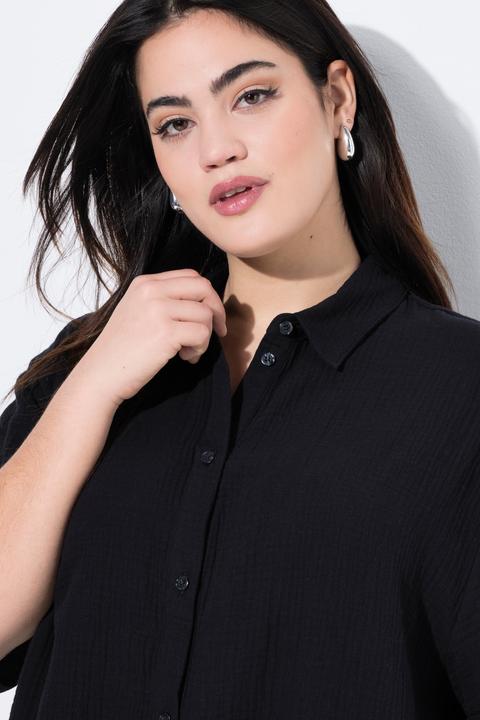 Produktbild Angel of Style Bluse, oversized, Musselin, Auge auf dem Rücken (48)