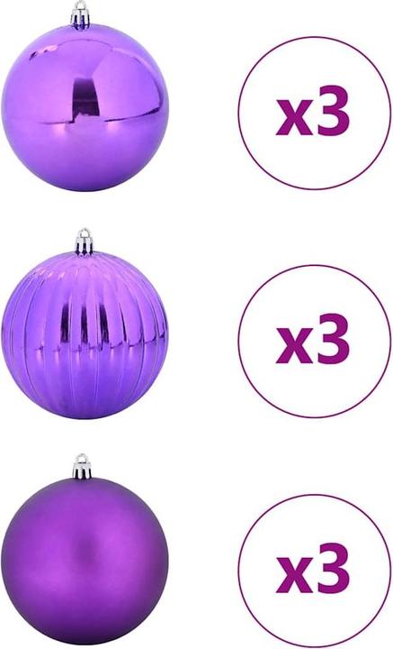 Produktbild vidaXL Weihnachtskugeln