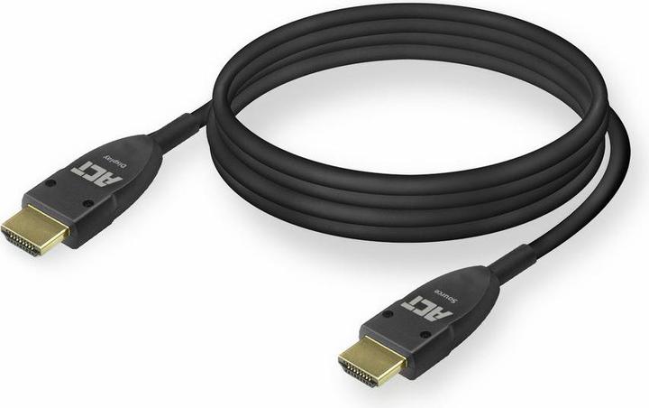 Immagine prodotto ACT 5 metri di cavo ottico attivo HDMI Professional Certified 8K HDMI-A maschio - HDMI-A maschio (5 m, HDMI)