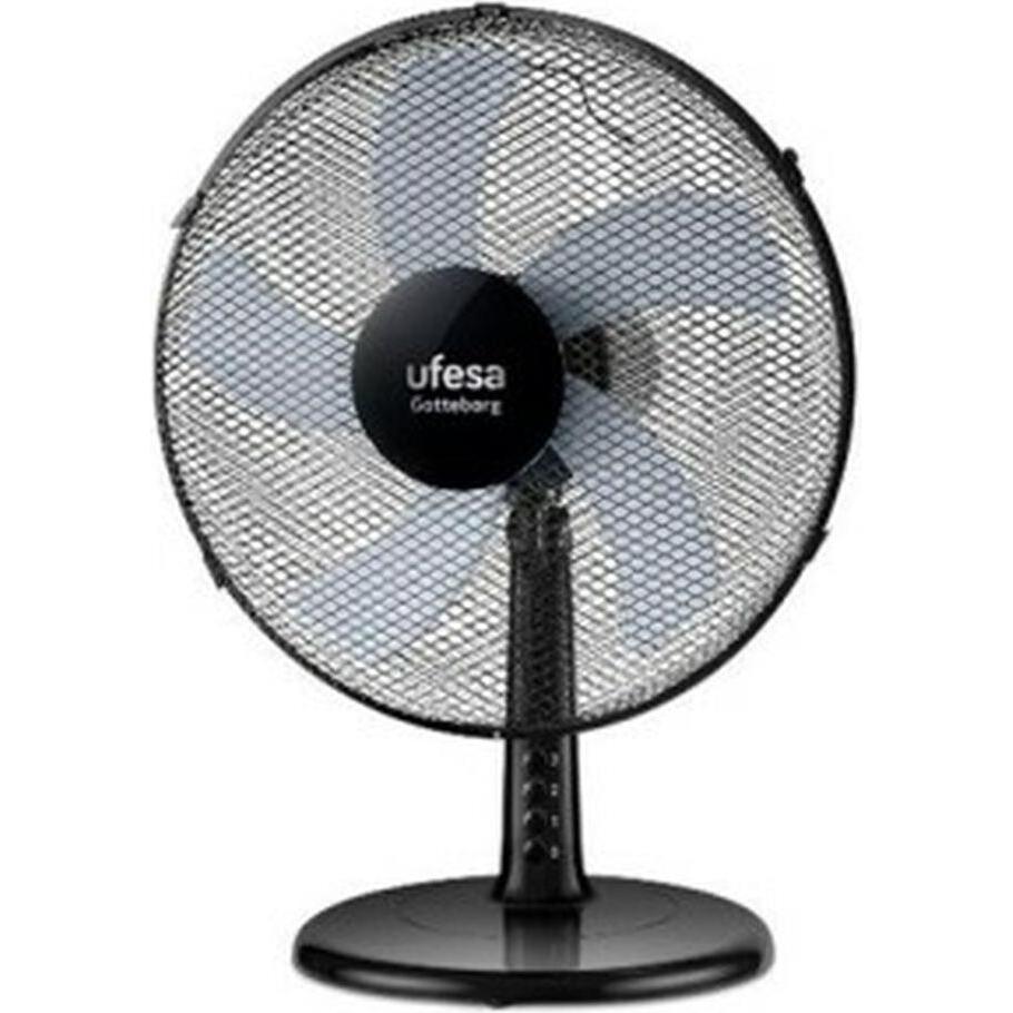 Ufesa 84105607, Ventilatore, Nero