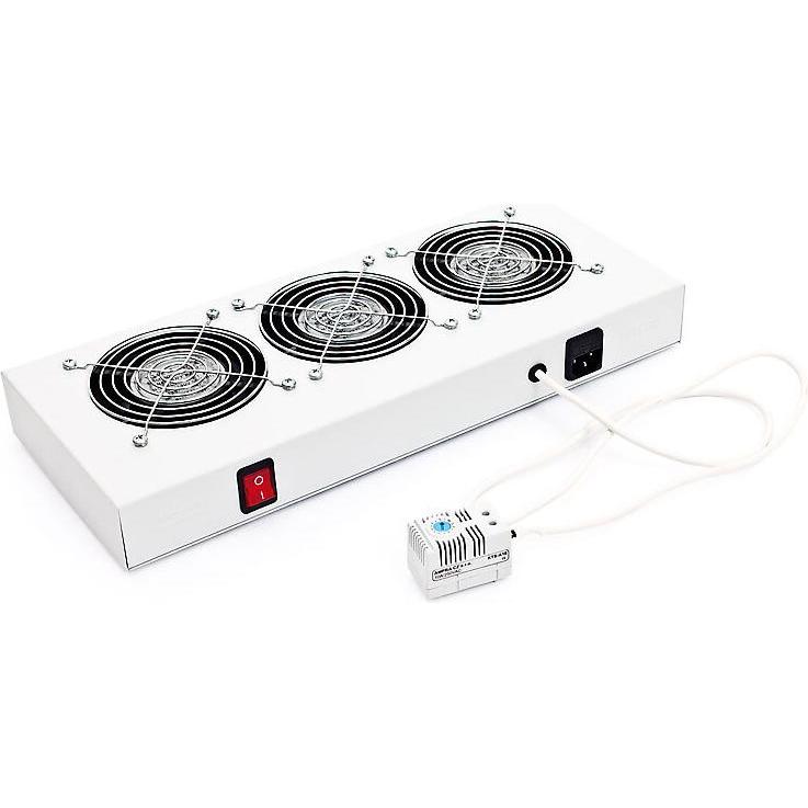 Triton RAC-CH-X24-X1 - Unità ventola rack - con ventola, termostato, Accessori per armadio rack, Grigio