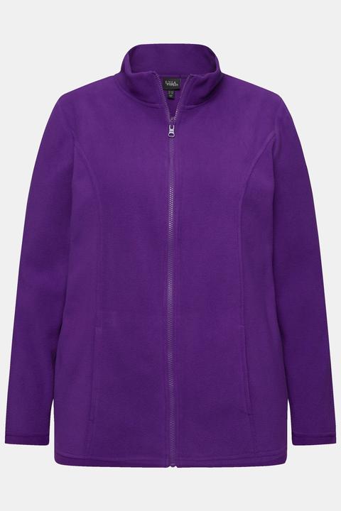 Actual product image Ulla Popken Modular Fleece Zip Front Jacket (46, 48)