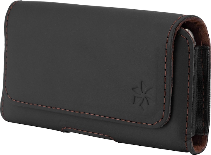 Actual product image Honju horizon smooth leather belt pouch| Apple iPhone 13/12/11 Pro Max & XS| black|