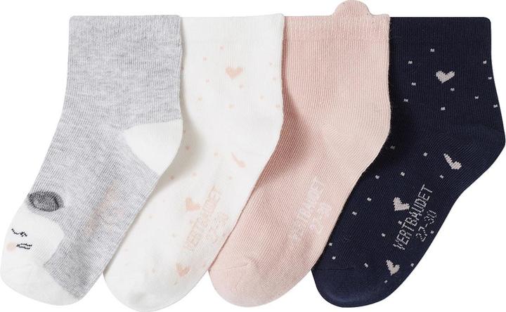 Actual product image Vertbaudet 4er-Pack Mädchen Socken Oeko Tex (pack of 4, 27, 30)