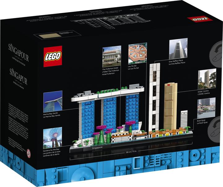 Produktbild LEGO Architecture End-Of-Live Set Singapur - 21057 NEU! Teile 827x (21057)
