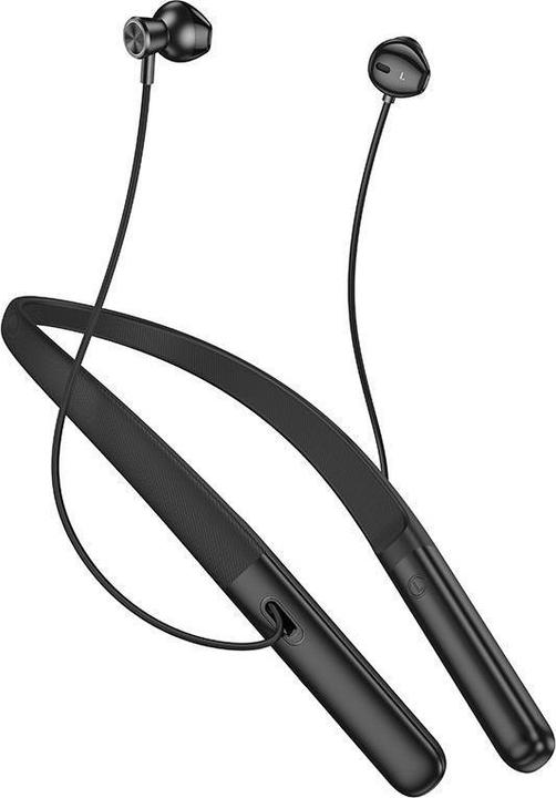 Produktbild Hoco Wireless headphones wireless earphones bluetooth ES73 black (60 h, Kabellos)