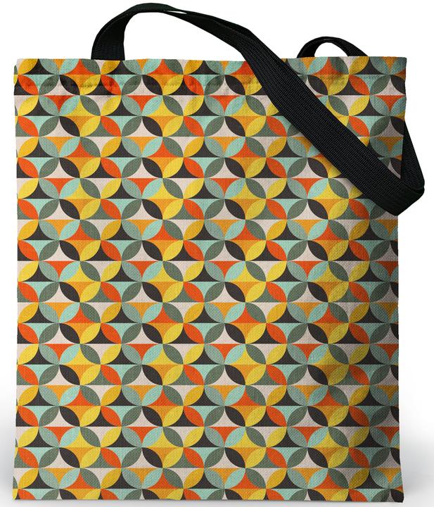 Produktbild Only-Bags.Store Ästhetische Tragetasche mit Reissverschluss - Bedruckter Jutebeutel