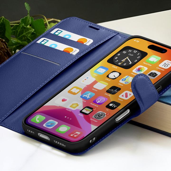Actual product image Zanaé Wallet case iPhone 17 with stand (Apple iPhone 17)