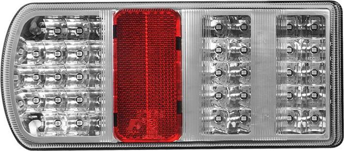 Actual product image ProPlus Taillight 5 functions 43LED left in blister