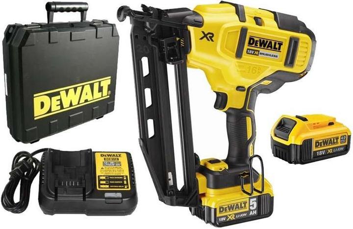 Actual product image DeWalt NAILER 18V 16Ga 32-63mm 2x5.0Ah BRUSHLES DCN660P2