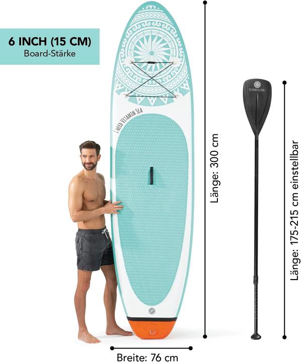 Produktbild Maxxmee Stand Up Paddle Set 300cm