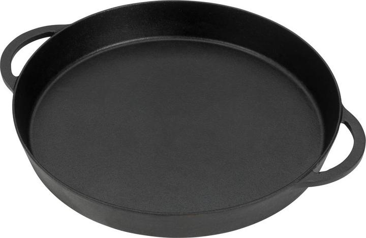 Big Green Egg Cast iron pan round with two handles Ø 36cm