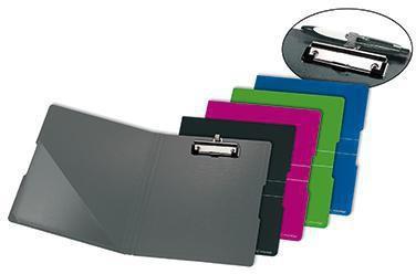 Produktbild Herlitz Klemmbrett-Mappe easy orga to go, schwarz DIN A4, aus Polyfoam-Kunststoff, vernickelte Klemmmechanik (24 x 33 cm)