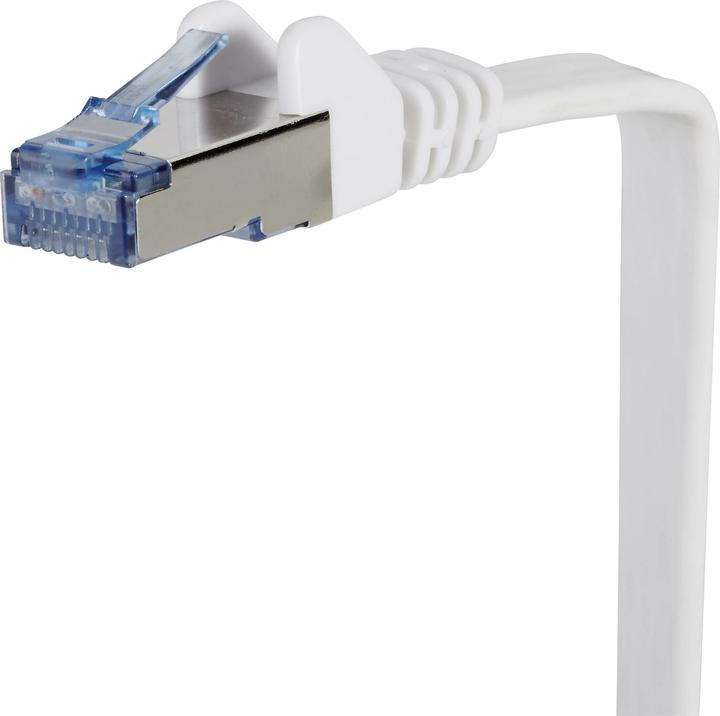 Actual product image Renkforce Highly flexible network cable CAT6A, U/FTP 5 m (U/FTP, CAT6a, 5 m)