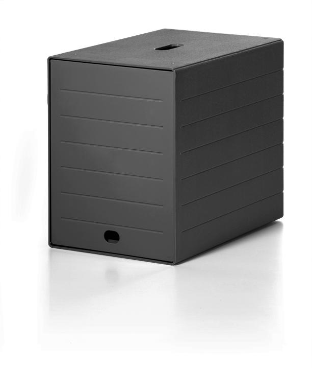 Productafbeelding Durable IDEALBOX PLUS 7-ladebox, HxBxD 322 x 250 x 365 mm, houtskool. (C4)