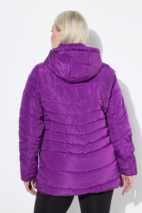 Produktbild Ulla Popken HYPRAR Steppjacke, Kapuze, wasserabweisend (54)