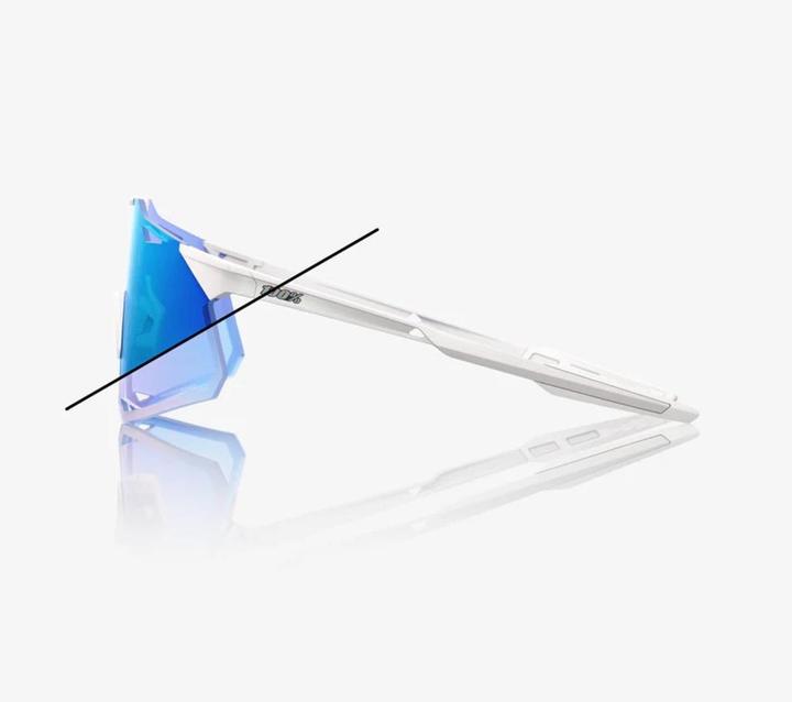 Actual product image 100% HYPERCRAFT LE - Bastille (Pearl White Glitter, Blue Mirror Photochromic)
