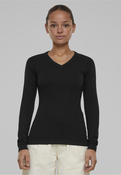 Actual product image Urban Classics Ladies Knitted V-Neck Sweater (XL)