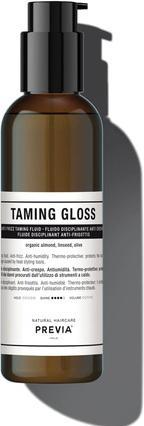 Actual product image Previa Almond & Organic Linseed Oil Taming Leave-In Gloss (Hair gel, 200 ml)