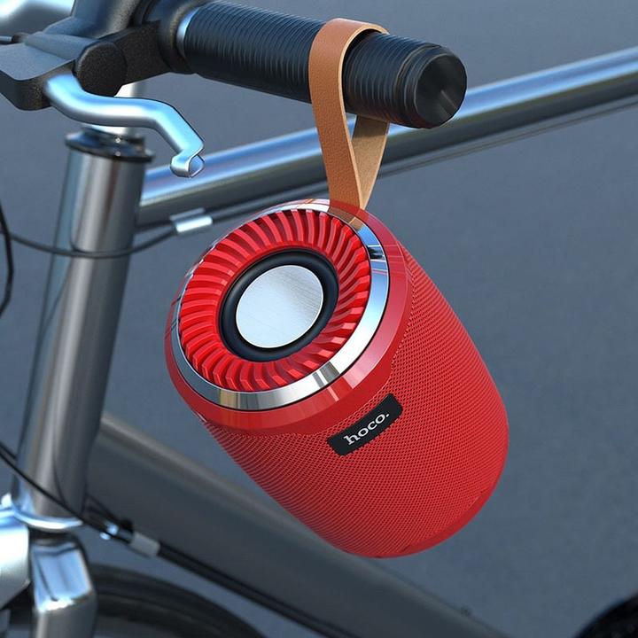 Actual product image König Design Bluetooth Speaker Cool Sport Red for Apple iPhone Samsung Huawei Xiaomi (6 h, Rechargeable battery operated)