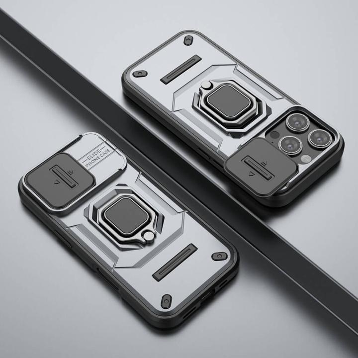 Produktbild Cover-Discount iPhone 16 Pro - Armor Case mit Kickstand (Apple iPhone 16 Pro)