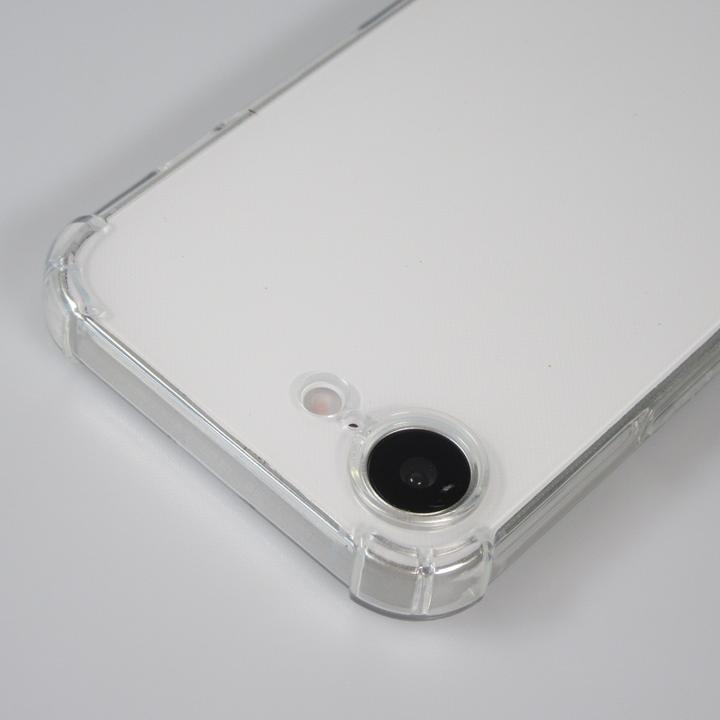 Produktbild PhoneLook Hülle Gummi transparent mit Seil rosa (Apple iPhone 16e)