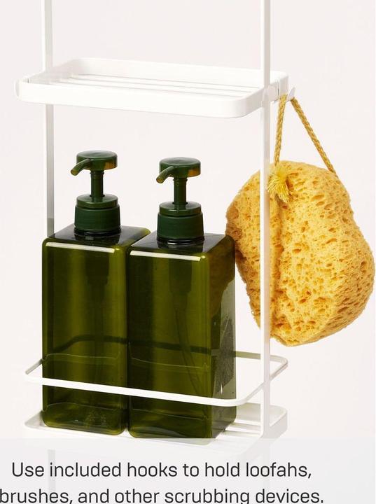 Productafbeelding Yamazaki Doucheplank TOWER met 3 niveaus (18 x 12 x 67 cm)