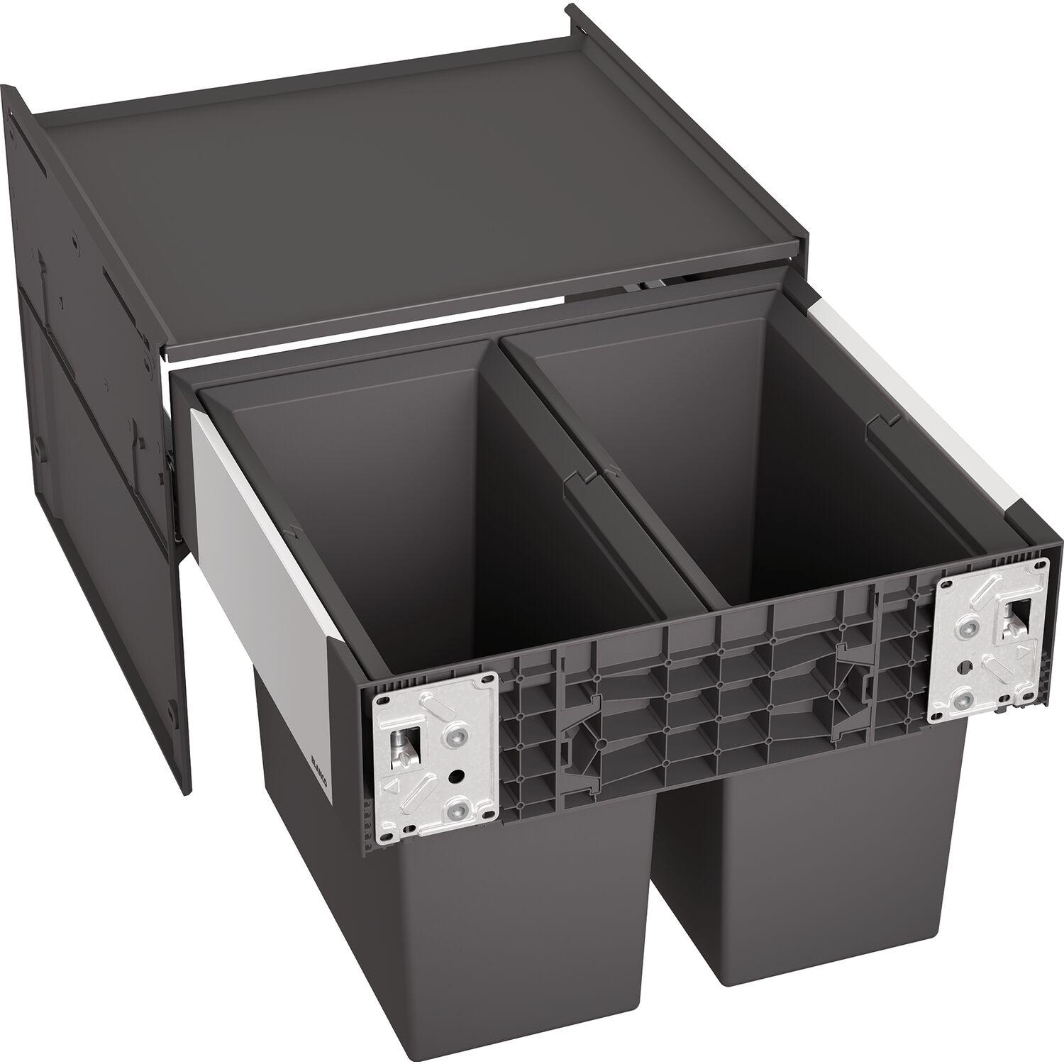 Blanco Select II 50/2, Abfalleimer, Schwarz