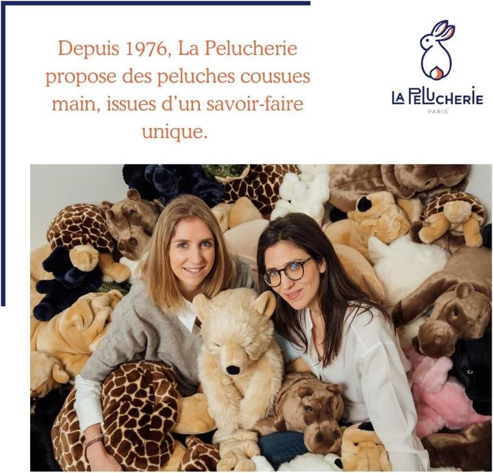Image du produit La Pelucherie Oscar, le chat en peluche réaliste aux yeux bleus iridescents et fourrure soyeuse