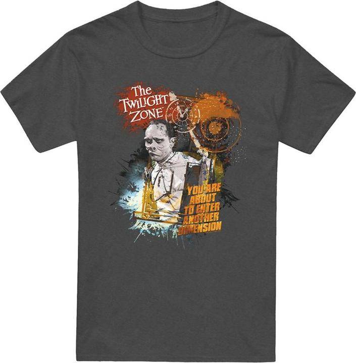 Produktbild The Twilight Zone Enter At Own Risk TShirt meliert (S)
