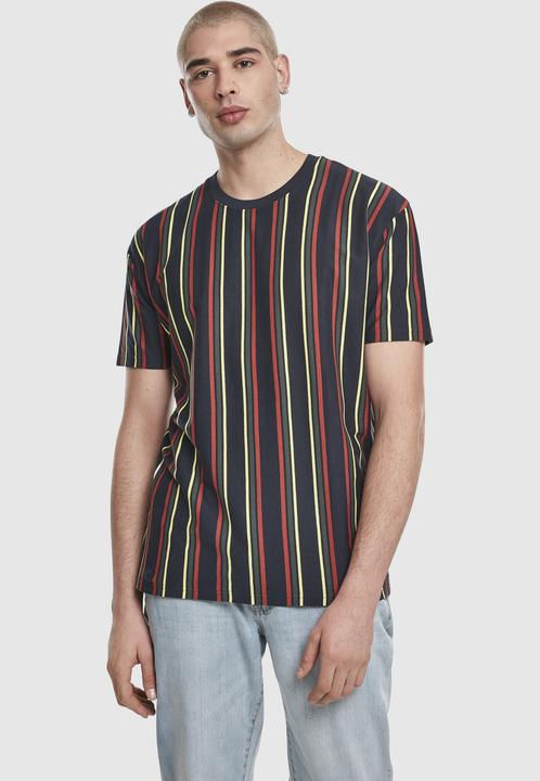 Produktbild Urban Classics Printed Oversized Retro Stripe Tee (M)